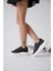 KOCADAL Grace Arkası Taşlı Siyah Kadın Sneaker 1