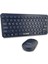 Saywin Bluetooth Klavye Mouse Set Yuvarlak Tuşlu Ev ve Ofis Kullanımına Uygun Türkçe Q Taşınabilir Kablosuz Klavye Lacivert Renk SW-500 1