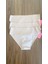 3 Adet 1 Paket Kahve Klasik Basic Lazer Kesim Bikini Külot 2