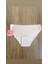 3 Adet 1 Paket Kahve Klasik Basic Lazer Kesim Bikini Külot 3