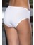 Pamuklu Yüksek Bel Slip Külot Beyaz (MGP2966) 2