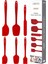 Drongo 6'lı Spatula Seti - Kırmızı 2