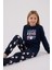 Rolypoly 3712-2 Kız Çocuk Uzun Kol Pijama Takım 3