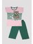 Kız Çocuk Ayıcık Desenli Alt Üst Pijama Takımı 1