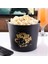 Metal Popcorn Kovası - Siyah 1