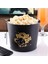 Metal Popcorn Kovası - Siyah 3