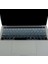 MacBook Klavye Koruyucu Us Ingilizce Amerikan-Return-Enter-Için Türkçe Çeviri Baskı Touchbar Pro 13-15 Inç A1706,A1989,A2159,A1707,A1990 Uyumlu,ince Hafif Silikon Klavye Filmi Siyah Gri 2