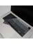 MacBook Klavye Koruyucu Silikon Kılıf Türkçe Q Baskılı Uk-Ters L- Enter Tipi Air 13,6-15,3inç- Pro 14,2-16,2inç M1-M2-M3-M4 Pro Max Uyumlu, Yıkanabilir Silikon Klavye Filmi Siyah Gri 1