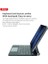 Xo iPad Pro 11 ile Uyumlu (1.-2.-3.-4. Nesil) / 4-5-6 iPad Air ile Uyumlu Kablosuz Bluetooth Klavye 10.9''/11'' - Touchpad Li, Dijital Ekranlı, Şarj Edilebilir, Türkçe Q, 64 Tuşlu, KB09, Siyah 3