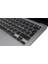 MacBook Klavye Koruyucu Ince Silikon Rusça Sticker Baskılı Uk-Ters L Enter Tipi Air M1 13INÇ A2337,A2179 Id Uyumlu, Kaymaz Yıkanabilir Siyah 2