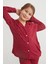 Kalp Desenli Süet Kız Çocuk Pijama Takımı 4