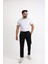Modern Tarz Desenli Örme Jogger Erkek Pantolon 1
