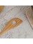 Zeytin Ağacı Büyük Delikli Spatula - Açık Kahverengi - 30 cm 2