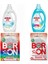 Çamaşır Deterjanı Toz Renkli ve Beyazlar Için 52 Yıkama+ Aquabor Renkli ve Beyazlar Sıvı 66 Yıkama. 1