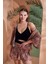 Pjs 27003 Viskon Kimono Croplu Şort Takım 1