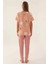 Rolypoly 3386-S Kadın Kısa Kol Pijama Takımı 5
