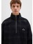 Yarı Fermuarlı Kareli Siyah Sweatshirt 0211777-91298 5