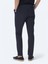 Lacivert Dokuma Jogging Fit Casual Pantolon 8