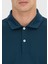 Petrol Düz Polo Yaka %100 Pamuk T-Shirt 9