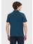 Petrol Düz Polo Yaka %100 Pamuk T-Shirt 10