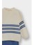 Erkek Bebek 2'li Takım Triko Çizgili Kazak Alt F2601A525AU 3