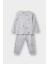 Kız Bebek Pijama Takımı Desenli Uzun Kollu Üst Uzun Alt F0631A525AU 4