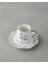 Lavendpetal New Bone China 12 Parça 6 Kişilik Kahve Fincan Takımı 80 ml Mavi 3