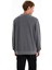 Bisiklet Yaka Düz Antrasit Erkek Sweatshırt J5WM-SWT7221 5