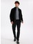 Tam Balıkçı Yaka Slim Fit Düz Gri Melanj Erkek Kazak F5WM-KZK 2524 2