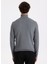 Tam Balıkçı Yaka Slim Fit Düz Gri Melanj Erkek Kazak F5WM-KZK 2524 6