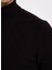 Tam Balıkçı Yaka Slim Fit Düz Bordo Melanj Erkek Kazak F5WM-KZK 2524 5