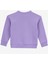 Baskılı Kız Çocuk Lila Sweatshırt BRB5WG-SWT6036 2