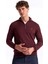 Bato Yaka Basic Düz Bordo Melanj Erkek Kazak F5WM-KZK 2555 1