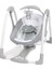 ConvertMe 2'si 1 Arada Kompakt Taşınabilir Otomatik Bebek Salıncağı ve Bebek Koltuğu, Pil Tasarrufu Sağlayan Titreşimler, Doğa Sesleri, 0-9 Ay 3-9 kg (Swell) 6