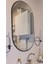 Dekoratif Ayna Oval Ahşap Çerçeve Siyah Kenarlı 92x51 cm Kaliteli Tasarım 2