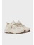 Maybe Bej Kadın Sneaker Tekstil Düz Tabanlı 14
