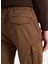 D5WM-PNT3848 Açık Kahve Düz Paça Relaxed Düz Erkek Kargo Pantolon 6