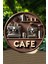 Dekoratif Ahşap Duvar Süsü – Cafe Tasarımı DT086 2