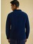 Bisiklet Yaka Düz Lacivert Erkek Sweatshırt PBF5WM-SWT 5054 8
