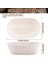 Oval Ekmek Prova Sepeti El Yapımı Banneton Ekmek Prova Sepeti Brotform Ekmek Topal Hamur Kazıyıcı Hamur Mayası Ekmek Için Prova Bezi Astarı Pişirme (9 6 x 6 x 3 Inç) (Yurt Dışından) 4