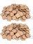 120PCS Boş Kare Ahşap Anahtarlık Dıy Anahtar Etiketi Si (Yurt Dışından) 1