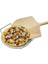 14 Inç Doğal Ahşap Tepsi Plakası Şarj Kurulu Pizza Spatula Kürek Pişirme Pişirme Pırıl Pizza ve Ekmek Tepsi Pizza Tahtası (Yurt Dışından) 5