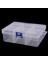 2x 6 Çıkarılabilir Plastik Saklama Kutusu Takı/küpe/araçlar Konteyner Organizatör (Yurt Dışından) 2