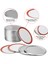 24 Pcs Mason Kavanoz Kapakları Normal Ağız Konserve Kapakları Yeniden Kullanılabilir Bölünmüş Tipi Sızdıran Silikon Mühriler ile Konserve Kapakları Halkalar Halkalar (Yurt Dışından) 4