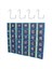 4x 30 Numaralı Cepler Grafik Cep Telefonu Asma Organizatör Sınıf Hesap Makinesi Için Depolama Çantası Cep Telefonu (Yurt Dışından) 3