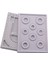 2pcs Boncuk Tasarım Kurulu Bilezik Tasarım Kurulu Flocked Boncuk Tahtası Kolye Beading Mücevher Organizatör Tepsi Diy Takı Yapma Tepsisi (Yurt Dışından) 5