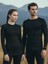 Unisex Termal Tişört 2. Seviye 9259 - Siyah 1