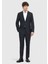 Antrasit Kareli Zeroweight Slim Fit %100 Yün Takım Elbise 2