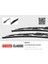Silecek Süpürgesi 450MM Taunus 1.6-2 Gts Pımlı-Ford Granada Consol-Isuzu Ks 2022NKR-FAVORIT-KIA Shuma -Sephıa-Pregıo-Besta-Mıtsubushı Canter KAMYON-L300-BMW 315-316-LEYLAND 1930FATIH-BMC TM25 (2 Adet) 1
