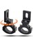 2x Evrensel Gideri 22 25MM 7/8 Inç Motosiklet Far Braketi Spot Tüp Kelepçesi Cafe Racer Chopper TG81 (Yurt Dışından) 5